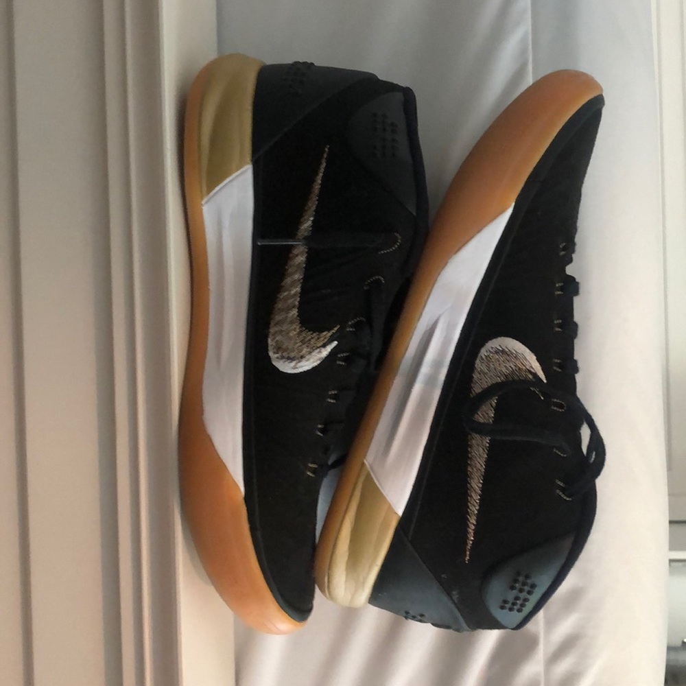 Black and gold high top Kobe’s